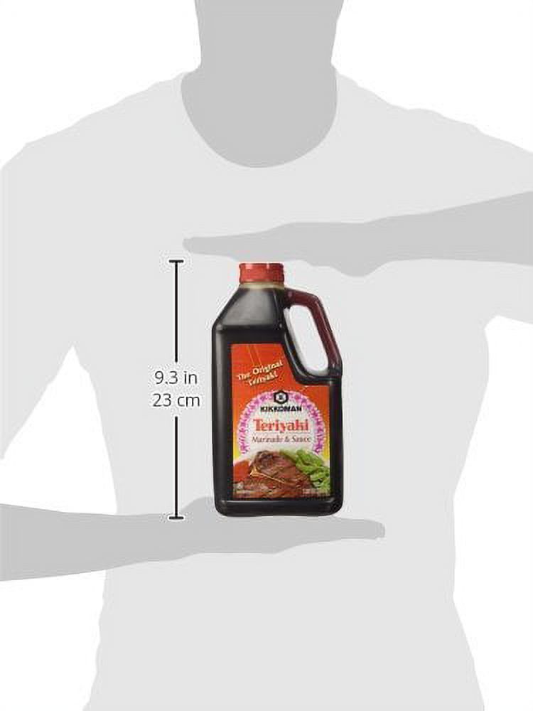 Kikkoman Teriyaki Marinade & Sauce, 40 Oz (1.25 Qt)