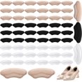 thumbnail image 1 of 30 Pairs Heel Pads Heel Grips Anti Slip Heel Cushion Heel Protectors Heel Inserts for Loose Shoes Heel Liners Cushions Heel Grips Prevent Too Big Shoes from Heel Slipping, Rubbing, Blisters, 1 of 5