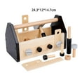 thumbnail image 4 of Juguetes de madera para educación temprana, accesorios de bricolaje, herramientas desmontables, juguete de tuerca de tornillo para preescolar, 4 of 4