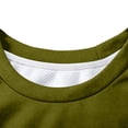 thumbnail image 7 of St. Patrick's Day Sweatshirt for Women Glitter Shamrock Vine Graphic Print Long Sleeve Crewneck Loose Fit Festival Apparel Holiday Gift, 7 of 7