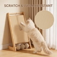 thumbnail image 4 of Wooden Sisal Cat Scratching Post, Removable Wear-Resistant Scratching Board for Kittens and Adult Cats, 4 of 10