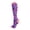 Purple, variant on Halloween Knee High Socks JIANLAI for Women Men, Novelty Holiday Socks with Pumpkin Skull Bat Owl Print Soft Stretch Festive Mid‑Calf Socks