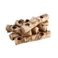 thumbnail image 5 of Plow & Hearth Faux Wood Resin Logs Tea Lights Candle Holder Birch, 5 of 5