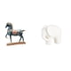 thumbnail image 1 of Figura de caballo,Figura de caballo Escultura animal coleccionable,Adorno de centro de mesa con estatua de caballo de resina,Figura de elefante,Estatua de elefante,figura decorativa de Feng, 1 of 8