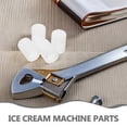 thumbnail image 3 of GARVALON 4Pcs Ice Cream Machine Sealing Gasket Ring White Silicone For Home And Commercial Use, 3 of 8