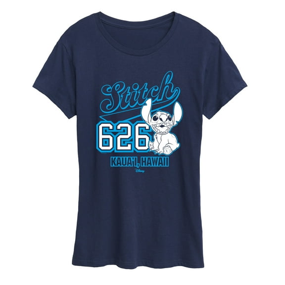 Lilo & Stitch - Stitch Letterman - Women's Short Sleeve Graphic T-Shirt