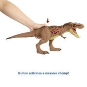 Jurassic World Extreme Damage Tyrannosaurus Rex Action Figure، Transforming Dinosaurant Toy with Motion