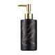 thumbnail image 2 of Bote dispensador de jabón de vidrio recargable 19oz | Dispensador de loción para el baño Blanco Blanco Azul Verde | Bomba impermeable, elegante recipiente líquido de cristal para jabón de manos,, 2 of 6