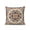 Navy Blue Orange Beige, variant on Outdoor Pillows Waterproof, Blue Burnt Orange Boho Bedding Throw Pillows with Insert for Couch Sofa Bed, Antique Southwestern Art 16x16 Inch Pillowcases Decorative Camping Patio Pillow Set of 1