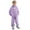 Purple, variant on XUELUO Toddler Boys Casual Outfit Sets Letter Print Hooded Long Sleeve Sweatshirts Tops And Pants Casual Activewear,Brown,2-3 Years