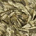 thumbnail image 2 of Zelouf Ansel Foil Pleated Lurex Mesh  , Sewing, DIY, Crafts Fabric by the Yard, Graphite/gold, 10 Yard, 2 of 3
