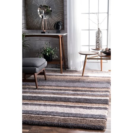 Chic Hand Tufted Rug - nuLOOM Hand Tufted Classie Shag Area Rug