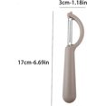 thumbnail image 2 of Vegetable Potato Peelers for Kitchen, Fruit Carrot Cucumber Apple Peeler, Good Grip Veggie Peeler, 2 of 4