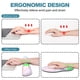 thumbnail image 2 of Mouse Pad y Reposa Muñecas para Teclado G JGOO Ergonómico Rosa Azul, 2 of 8