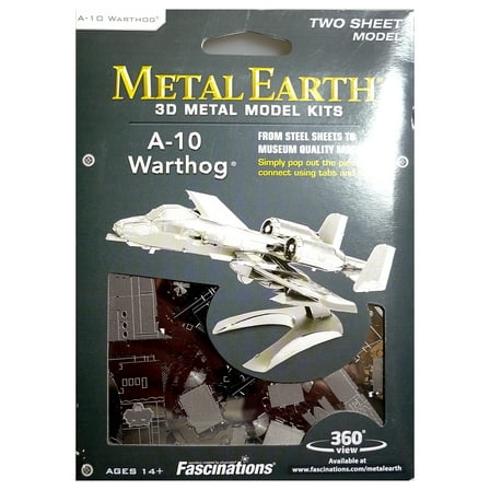 Metal Earth 3D Metal Model Kit A-10 Warthog