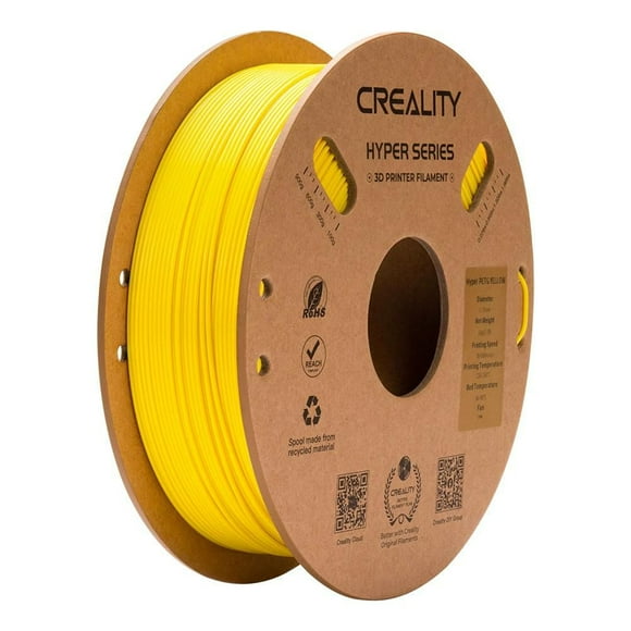 Creality Hyper Series PETG 3D Printing Filament 1kg,Yellow