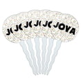 thumbnail image 1 of Joya Cupcake Picks Toppers - Set of 6 - Mutlicolored Speckles, 1 of 1