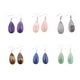 thumbnail image 2 of Guardurnaity 1 par de pendientes colgantes de cristal Natural de estilo informal para mujer, pendientes colgantes para banquete de boda para niñas, Ropa, zapatos y accesorios Miscelánea Púrpura, 2 of 6