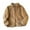 Brown, variant on Girls Warm Winter Hooded Coat Comfortable Mid-Length Jacket for Children Outerwear