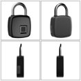thumbnail image 3 of Seitruly Candado de huellas dactilares recargable Maleta portátil Cerradura de combinación inteligente Hogar Deportes Casillero de viaje Electrónica, 3 of 6