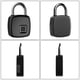 thumbnail image 5 of Matsuzay Candado de huella dactilar automático recargable Cajón de almacén portátil Cerradura de combinación inteligente Almacén de equipaje de Electrónica, 5 of 6