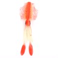 thumbnail image 2 of Señuelo de pesca de calamar luminoso UV, cebo suave de pulpo, señuelo de pesca Wobbler de silicona, aparejo de cebo naranja luminoso, 2 of 10