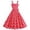 L13-Red, variant on xfsWaSs Women's Vintage Dress Sleeveless Polka Dot Dress 1950S Party Swing Dresses Spaghetti Straps Wedding Guest Dresses for Women