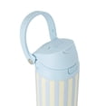 thumbnail image 4 of TAL 24oz Stainless Steel 2-in-1 Straw and Chug Water Bottle with Push Lid, Light Blue Stripes, 4 of 9