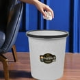 thumbnail image 2 of Qholemyo Pressure Trash Can Household Kitchen Large Plastic Basket Bedroom Bathroom Classification Small Trash Bucket Indoor Kitchen Waste Bin, 2 of 6