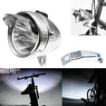 thumbnail image 2 of Amdohai Classical Chrome Vintage Bike Light Headlight Front Retro Head Lamp, 2 of 7