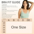 thumbnail image 5 of Coobie Women's Lace Lover Bra 9140, Seamless Wireless Bralette with Lace Trim, 5 of 6
