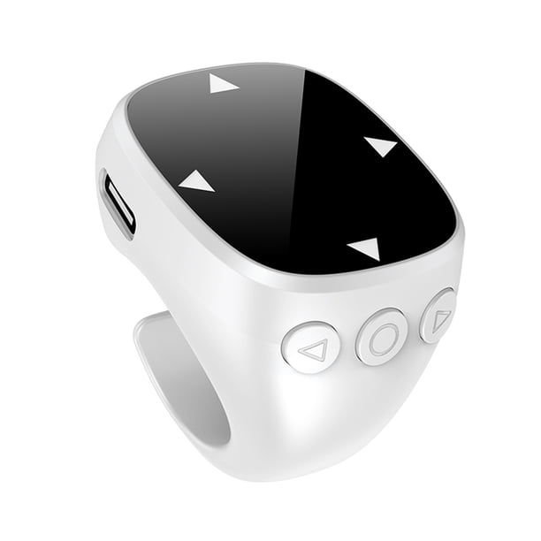 Para El Anillo Desplazamiento Del Controlado Remoto Inalámbrico () Blanco Azul