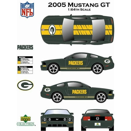UPC 782870500865 product image for Upper Deck NFL 2006 Mustang - Green Bay Packers with Trading Card - Brett Favre | upcitemdb.com