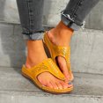 thumbnail image 1 of Sandalias de verano para mujer, chanclas, sandalias informales para mujer, sandalias de playa romanas Wmkox8yii nm10855, 1 of 6