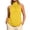 Yellow, variant on Women Sleeveless Tie Neck Spring Summer Tops Loose Casual Side Bow Satin Halter Tank Top Blouses Shirts Clothes