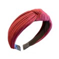 thumbnail image 2 of Diadema Ancha Qarigey Deportiva para Mujer Color Vino Rojo, 2 of 6