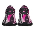 thumbnail image 5 of BreaStCancer Awareness Shoes Sneakers Black Size 3.5, 5 of 7