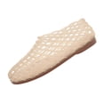 thumbnail image 3 of Bmawag Jelly Flat Sandals for Women Lightweight Round Toe Slip-On Hollow Breathable Jelly Mesh Flats, 3 of 10