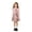 v#3234Pink3105, variant on Rggeeun Girls Back To School Sets Plaid Skirt Cute Tops Casual Jackets Front Tie Matching Sets 3Pc Festive Celebration Versatile,Pink,7-8 Years