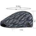 thumbnail image 2 of CoCopeaunts Beret Hats for Men Women Spring Autumn Cap Hat Adjusted Ivy Cap Artist Painter Beret Hat Female Denim Newsboy Cap, 2 of 7