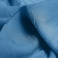 thumbnail image 4 of Junvictex Ombre Chiffon Sheer Curtains Blue 52" Wx54 "L for Bedroom Living Room Decoration, Window Treatments Grommet,2 Panels, 4 of 7