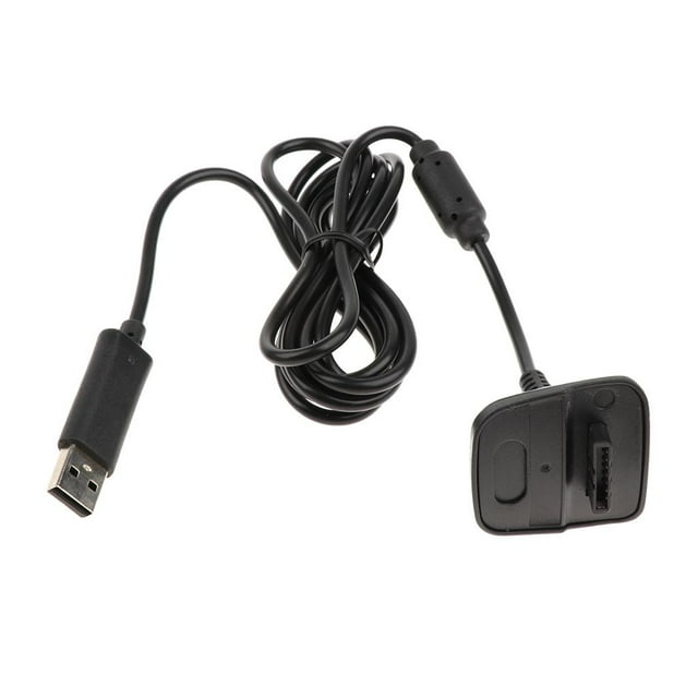 USB Power Charging Cable for 360 Controller Cord .5m/4.92ft Extra Length Black