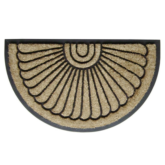 Dirtbuster Mat Sunburst - Black 18" x 30"