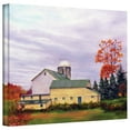 thumbnail image 2 of ArtWall Marina Petro "Yellow Barn" Gallery-wrapped Canvas, 2 of 2