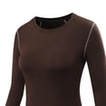 thumbnail image 4 of FNFYFH Women's Long Sleeve Shirts Plus Size Quick Dry Hiking Fishing Workout Shirts UPF 50+ Sun Protection Shirt Rash Guard, 4 of 5