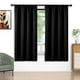thumbnail image 1 of Blackout Cortinas 52x72 Pulgadas, Juego de 2 Cortinas con Bolsillo para Barra, Aisladas Térmicamente, Decoración Sólida para el Hogar, Cortinas para Sala de Estar y Recámara, Privacidad Asegurada y A, 1 of 7