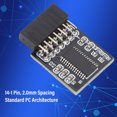 thumbnail image 3 of 14Pin TPM2.0 Module, Easy To Connect Encryption Security Module Compact Design Secure Storage  for  10 11 Motherboard, 3 of 7