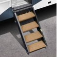 thumbnail image 4 of Prestofit Entry Step Rug 2-0537 TRAILHEAD; Fits MORryde Gen 2 StepAbove 4 Step; 23-1/2 Inch Width; Buckskin Brown; 4 Piece, 4 of 4