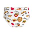 Naloa Fast Food Boys' Briefs Underwear for Toddlers, Kids, and Babies