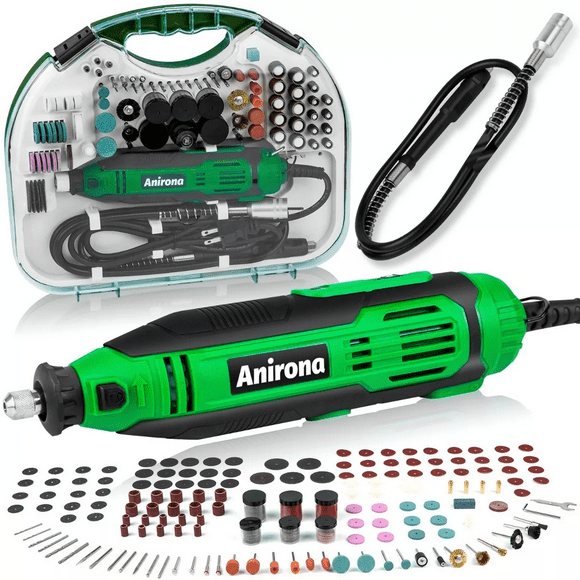 "Mini Taladro Mototool Anirona Con 211 Piezas 135w "
